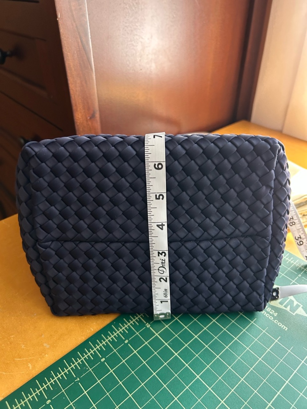 Neghedi St Barths Small Tote in Ink Blue - Picture 10 of 14